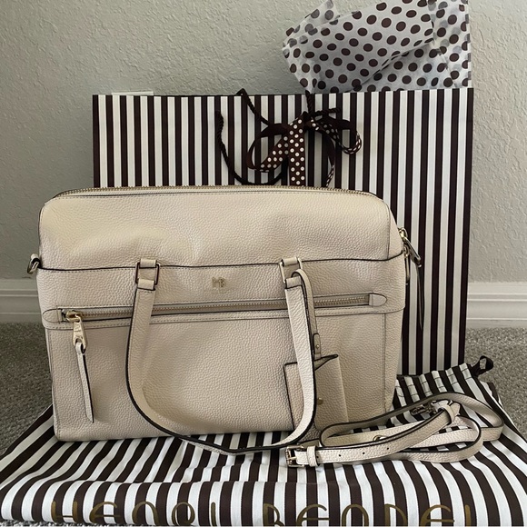 Henri Bendel Noho Leather Briefcase - Picture 3 of 10